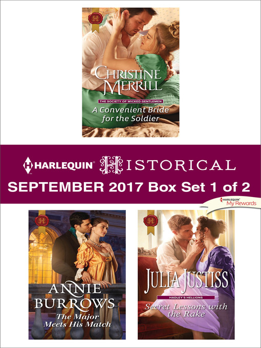 Title details for Harlequin Historical September 2017--Box Set 1 of 2 by Christine Merrill - Available